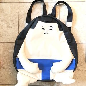 RARE Betsey Johnson Sumo Wrestler Backpack New
